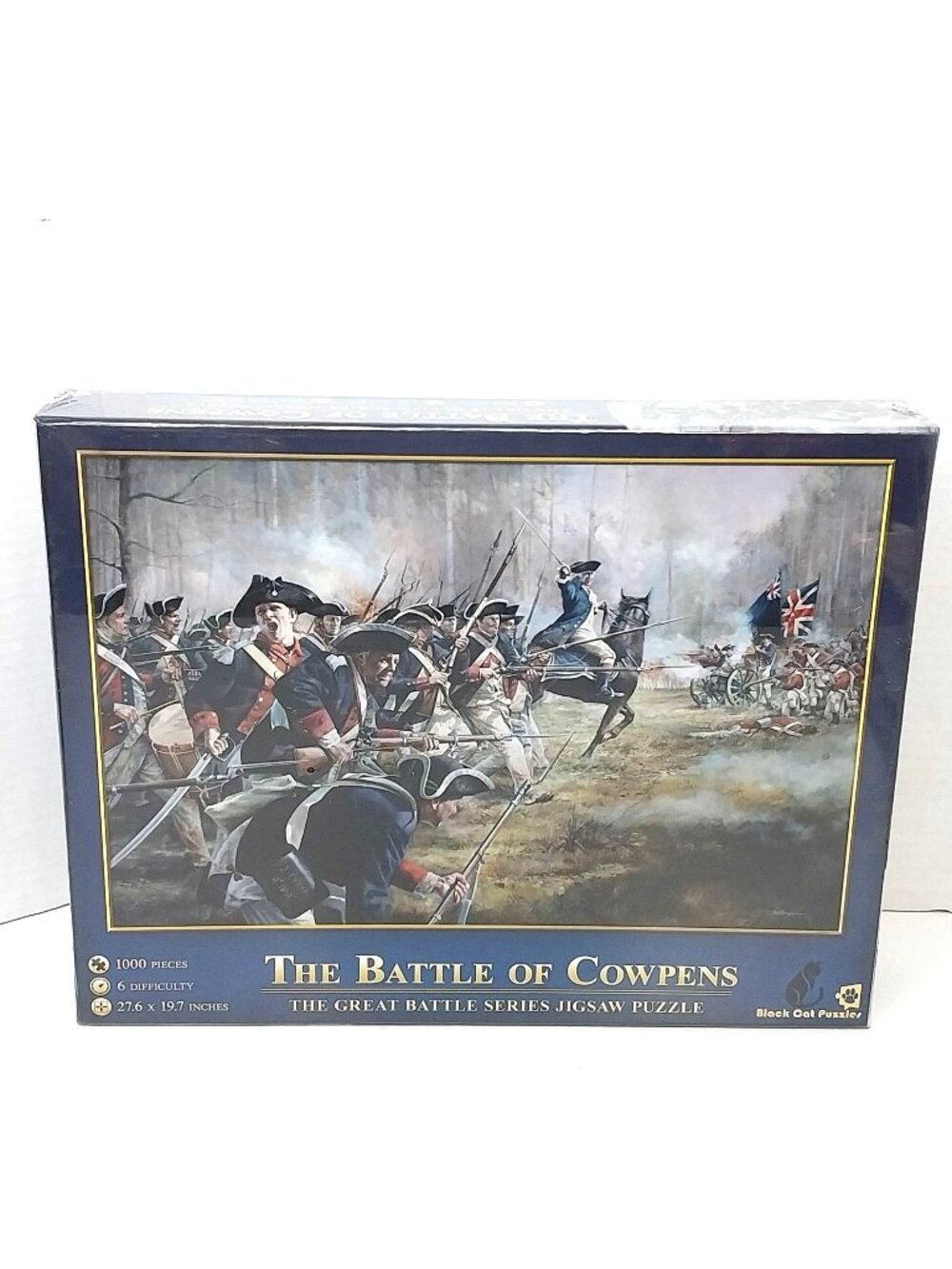 The Battle Of Cowpens 1000-Piece Jigsaw Puzzle By Black Cat Puzzles NEW